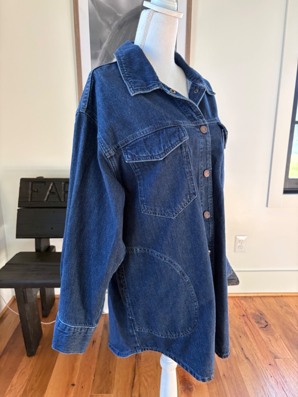 Pilcro Denim Dress - Picture 4 of 7